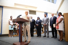 July 31, 2019: Sen. Hughes joins Gov. Wolf at announcement for $4.3 million to improve conditions at Philadelphia school buildings