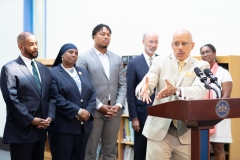 July 31, 2019: Sen. Hughes joins Gov. Wolf at announcement for $4.3 million to improve conditions at Philadelphia school buildings