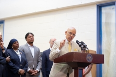 July 31, 2019: Sen. Hughes joins Gov. Wolf at announcement for $4.3 million to improve conditions at Philadelphia school buildings