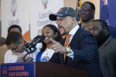 December 1, 2023: Weeks after 14 Lincoln University students marched 66 miles to Harrisburg to demand an end to a budget standoff that delayed higher education funding, Sens. Hughes and Comitta were joined on the school’s Chester County campus today by Gov. Josh Shapiro for a ceremonial signing of House Bill 1461, the non-preferred education funding legislation that delivered a record 21 percent increase for Lincoln.