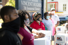 May 27, 2021: Senator Hughes delivered over 35,000 masks to senior facilities across Philadelphia,