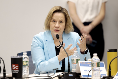 April 22, 2025: Senator Vincent Hughes convened a group of federal, state, and city lawmakers and healthcare leaders to discuss how Pennsylvania and Philadelphia can address looming cuts to health insurance and coverage provided by Medicaid, the Affordable Care Act/Pennie, and CHIP