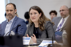 April 22, 2025: Senator Vincent Hughes convened a group of federal, state, and city lawmakers and healthcare leaders to discuss how Pennsylvania and Philadelphia can address looming cuts to health insurance and coverage provided by Medicaid, the Affordable Care Act/Pennie, and CHIP