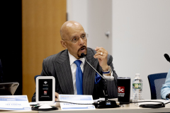 April 22, 2025: Senator Vincent Hughes convened a group of federal, state, and city lawmakers and healthcare leaders to discuss how Pennsylvania and Philadelphia can address looming cuts to health insurance and coverage provided by Medicaid, the Affordable Care Act/Pennie, and CHIP