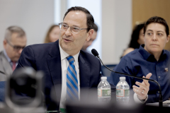 April 22, 2025: Senator Vincent Hughes convened a group of federal, state, and city lawmakers and healthcare leaders to discuss how Pennsylvania and Philadelphia can address looming cuts to health insurance and coverage provided by Medicaid, the Affordable Care Act/Pennie, and CHIP
