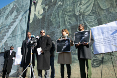 April 4, 2022: On the 54th anniversary of the assassination of the Rev. Dr. Martin Luther King Jr., Sen. Hughes hosted a news conference along with Sen. Street in North Philadelphia followed by a silent march to Frederick Douglass Mastery Charter School where the group distributed Literacy Kits to students.