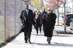 April 4, 2022: On the 54th anniversary of the assassination of the Rev. Dr. Martin Luther King Jr., Sen. Hughes hosted a news conference along with Sen. Street in North Philadelphia followed by a silent march to Frederick Douglass Mastery Charter School where the group distributed Literacy Kits to students.