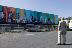 Mural Arts Fathers of West Philly Dedication