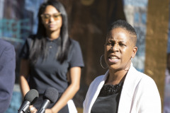October 14, 2022: Sen. Vincent Hughes today held a news conference at the New Africa Center in West Philadelphia to present a $2 million state grant to the Islamic Culture Preservation and Information Council.