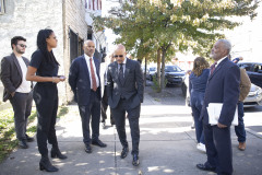 October 14, 2022: Sen. Vincent Hughes today held a news conference at the New Africa Center in West Philadelphia to present a $2 million state grant to the Islamic Culture Preservation and Information Council.