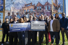 October 14, 2022: Sen. Vincent Hughes today held a news conference at the New Africa Center in West Philadelphia to present a $2 million state grant to the Islamic Culture Preservation and Information Council.