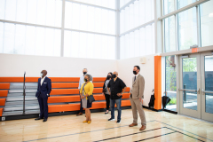 August 22, 2021: Sen. Hughes toured the new Science Leadership Academy Middle School and Powell Elementary Schools in University City.  A partnership between the School District of Philadelphia and Drexel University. the schools will provide a state-of-the-art learning experience for local students.