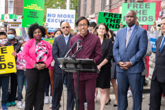 Mayo 12, 2022: Sen. Hughes and Rep. Fiedler  co-hosted a “No More Excuses” education funding rally outside the more than century-old Francis Scott Key Elementary School in South Philadelphia today to demand Harrisburg use a record $8 billion revenue surplus to address school funding disparities.
