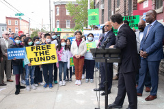 Mayo 12, 2022: Sen. Hughes and Rep. Fiedler  co-hosted a “No More Excuses” education funding rally outside the more than century-old Francis Scott Key Elementary School in South Philadelphia today to demand Harrisburg use a record $8 billion revenue surplus to address school funding disparities.