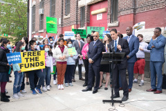 Mayo 12, 2022: Sen. Hughes and Rep. Fiedler  co-hosted a “No More Excuses” education funding rally outside the more than century-old Francis Scott Key Elementary School in South Philadelphia today to demand Harrisburg use a record $8 billion revenue surplus to address school funding disparities.