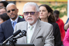 Mayo 12, 2022: Sen. Hughes and Rep. Fiedler  co-hosted a “No More Excuses” education funding rally outside the more than century-old Francis Scott Key Elementary School in South Philadelphia today to demand Harrisburg use a record $8 billion revenue surplus to address school funding disparities.