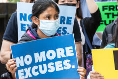 Mayo 12, 2022: Sen. Hughes and Rep. Fiedler  co-hosted a “No More Excuses” education funding rally outside the more than century-old Francis Scott Key Elementary School in South Philadelphia today to demand Harrisburg use a record $8 billion revenue surplus to address school funding disparities.