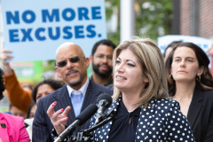 Mayo 12, 2022: Sen. Hughes and Rep. Fiedler  co-hosted a “No More Excuses” education funding rally outside the more than century-old Francis Scott Key Elementary School in South Philadelphia today to demand Harrisburg use a record $8 billion revenue surplus to address school funding disparities.