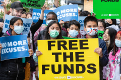 Mayo 12, 2022: Sen. Hughes and Rep. Fiedler  co-hosted a “No More Excuses” education funding rally outside the more than century-old Francis Scott Key Elementary School in South Philadelphia today to demand Harrisburg use a record $8 billion revenue surplus to address school funding disparities.