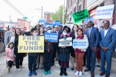 Mayo 12, 2022: Sen. Hughes and Rep. Fiedler  co-hosted a “No More Excuses” education funding rally outside the more than century-old Francis Scott Key Elementary School in South Philadelphia today to demand Harrisburg use a record $8 billion revenue surplus to address school funding disparities.