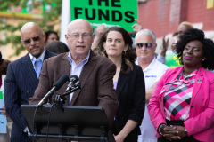 Mayo 12, 2022: Sen. Hughes and Rep. Fiedler  co-hosted a “No More Excuses” education funding rally outside the more than century-old Francis Scott Key Elementary School in South Philadelphia today to demand Harrisburg use a record $8 billion revenue surplus to address school funding disparities.