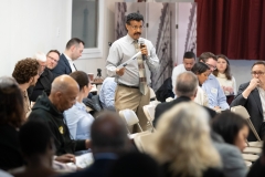 April 12, 2019: Senator Vincent Hughes attends the Pennsylvania Departmental of Environmental Protection's Environmental Justice Roundtable.