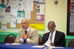 May 24, 2019: Senator Hughes joins Senator Art Haywood on his second stop on his 5-stop Poverty Listening Tour. City, small towns, and rural folks share the real experiences of living in poverty and the struggle to break the cycle.