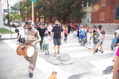 August 30, 2021: Sen. Hughes, along with parents, teachers, students and community supporters participated in a walk from the former Powel Elementary School in West Philadelphia to the new state-of-the-art facility a few blocks away.