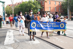 August 30, 2021: Sen. Hughes, along with parents, teachers, students and community supporters participated in a walk from the former Powel Elementary School in West Philadelphia to the new state-of-the-art facility a few blocks away.