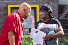 August 30, 2021: Sen. Hughes, along with parents, teachers, students and community supporters participated in a walk from the former Powel Elementary School in West Philadelphia to the new state-of-the-art facility a few blocks away.