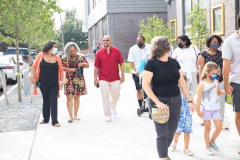 August 30, 2021: Sen. Hughes, along with parents, teachers, students and community supporters participated in a walk from the former Powel Elementary School in West Philadelphia to the new state-of-the-art facility a few blocks away.