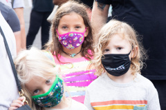 August 30, 2021: Sen. Hughes, along with parents, teachers, students and community supporters participated in a walk from the former Powel Elementary School in West Philadelphia to the new state-of-the-art facility a few blocks away.