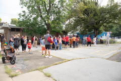 August 30, 2021: Sen. Hughes, along with parents, teachers, students and community supporters participated in a walk from the former Powel Elementary School in West Philadelphia to the new state-of-the-art facility a few blocks away.