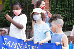 August 30, 2021: Sen. Hughes, along with parents, teachers, students and community supporters participated in a walk from the former Powel Elementary School in West Philadelphia to the new state-of-the-art facility a few blocks away.