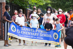 August 30, 2021: Sen. Hughes, along with parents, teachers, students and community supporters participated in a walk from the former Powel Elementary School in West Philadelphia to the new state-of-the-art facility a few blocks away.