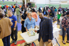 September 20,  2025: Senator Vincent Hughes, Councilmember Katherine Gilmore Richardson, Councilmember Jeffery Young, Jr., the American Federation of Teachers, and the Philadelphia Federation of Teachers celebrate literacy at the Reading Opens the World Family Literacy Fair!