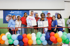 September 20, 2025: Senator Vincent Hughes, Councilmember Katherine Gilmore Richardson, Councilmember Jeffery Young, Jr., the American Federation of Teachers, and the Philadelphia Federation of Teachers celebrate literacy at the Reading Opens the World Family Literacy Fair!