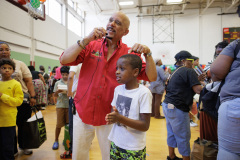 September 20, 2025: Senator Vincent Hughes, Councilmember Katherine Gilmore Richardson, Councilmember Jeffery Young, Jr., the American Federation of Teachers, and the Philadelphia Federation of Teachers celebrate literacy at the Reading Opens the World Family Literacy Fair!