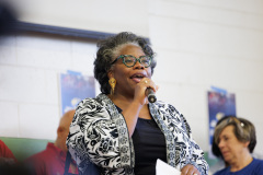 September 20, 2025: Senator Vincent Hughes, Councilmember Katherine Gilmore Richardson, Councilmember Jeffery Young, Jr., the American Federation of Teachers, and the Philadelphia Federation of Teachers celebrate literacy at the Reading Opens the World Family Literacy Fair!