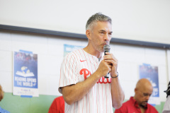 September 20, 2025: Senator Vincent Hughes, Councilmember Katherine Gilmore Richardson, Councilmember Jeffery Young, Jr., the American Federation of Teachers, and the Philadelphia Federation of Teachers celebrate literacy at the Reading Opens the World Family Literacy Fair!