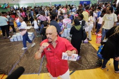 September 20, 2025: Senator Vincent Hughes, Councilmember Katherine Gilmore Richardson, Councilmember Jeffery Young, Jr., the American Federation of Teachers, and the Philadelphia Federation of Teachers celebrate literacy at the Reading Opens the World Family Literacy Fair!