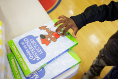 September 20, 2025: Senator Vincent Hughes, Councilmember Katherine Gilmore Richardson, Councilmember Jeffery Young, Jr., the American Federation of Teachers, and the Philadelphia Federation of Teachers celebrate literacy at the Reading Opens the World Family Literacy Fair!