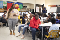 May 23, 2023: Sen. Hughes visited several Philadelphia area schools along with other successful professionals to talk to students about career opportunities and the impact of education. The visit was part of Hughes’ ongoing “See Me, Imagine You Series” intended to give students targets and inspirational examples for success.