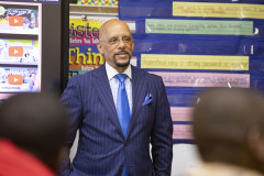 May 23, 2023: Sen. Hughes visited several Philadelphia area schools along with other successful professionals to talk to students about career opportunities and the impact of education. The visit was part of Hughes’ ongoing “See Me, Imagine You Series” intended to give students targets and inspirational examples for success.