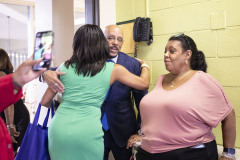 May 23, 2023: Sen. Hughes visited several Philadelphia area schools along with other successful professionals to talk to students about career opportunities and the impact of education. The visit was part of Hughes’ ongoing “See Me, Imagine You Series” intended to give students targets and inspirational examples for success.