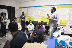 May 23, 2023: Sen. Hughes visited several Philadelphia area schools along with other successful professionals to talk to students about career opportunities and the impact of education. The visit was part of Hughes’ ongoing “See Me, Imagine You Series” intended to give students targets and inspirational examples for success.