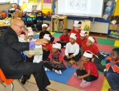 .Senator Hughes visits The Gompers School  :: March 2012