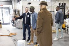 February 15, 2024: Sen. Hughes hosted Gov. Shapiro today for a tour of business success stories and economic development needs in West Philadelphia with stops at Hakim’s Book Store, Philadelphia’s oldest Black-owned book store and Two Locals Brewing Company, Pennsylvania’s only Black-owned brewery.   Local officials and economic development professionals joined the senator and governor for a news conference at the brewery to discuss the Shapiro administration’s plan to invest part of Pennsylvania’s $14 billion surplus in developing Main Streets and historic business corridors.