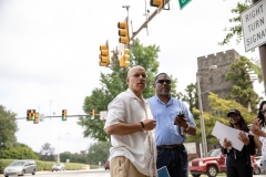Agosto 19, 2019: Senator Hughes tours Overbrook High School and Lower Merion High School to show the inequality between the two school districts.   Overbrook High School is less than four miles away from Lower Merion High School, but it is miles apart in terms of the funding for facilities, instructional expenditures per student and resources across the board. Senator Hughes and Gregory Holston of POWER brought light to the discrepancy on their #moralmarch from Overbrook to Lower Merion where the funding is more than double per pupil in the Philadelphia suburb. We're going to continue to fight on this issue and we need your support.