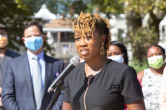 September 10, 2021: Senator Hughes and others call for leaders in neighborhoods across the city to join in a push to increase vaccination rates in communities of color where mistrust of medicine has been historic and lingering.